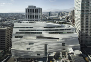 East facade of new SFMOMA.