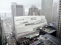 Snøhetta, SFMOMA expansion aerial southeast facade